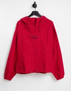 Красный джинсовый худи Urban Revivo-Розовый цвет