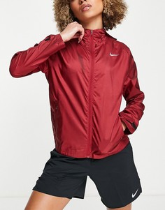 Бордовая куртка Nike Running Essential-Розовый цвет