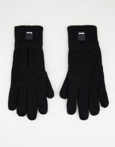 Черные вязаные перчатки Bench-Черный цвет