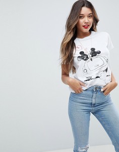 Футболка с принтом ASOS DESIGN-Белый