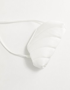 Белая стеганая сумка-кошелек NA-KD-Белый