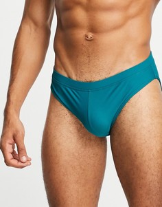 Плавки бироюзового цвета ASOS DESIGN-Зеленый цвет