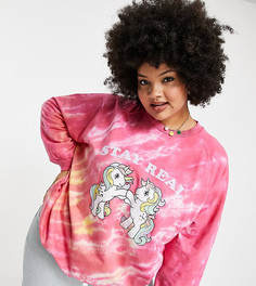 Oversized-свитшот с принтом "My Little Pony" Native Youth Plus-Разноцветный