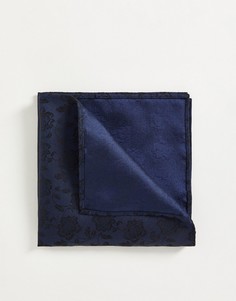 Платок для нагрудного кармана с цветочным принтом French Connection-Черный цвет