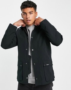 Черная водонепроницаемая куртка со съемным капюшоном Barbour Ashby-Черный цвет