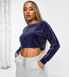 Темно-синий свитшот с круглым вырезом PUMA Icons 2.0 Fashion