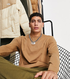 Коричневый лонгслив The North Face Center Dome – эксклюзивно для ASOS-Коричневый цвет