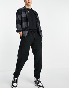 Черные флисовые джоггеры от комплекта Carhartt WIP Beaumont-Черный цвет