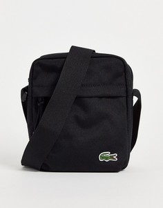 Черная сумка через плечо с логотипом Lacoste-Черный цвет