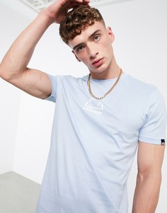 Голубая футболка ellesse Lent-Голубой
