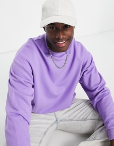 Фиолетовый oversize-свитшот ASOS DESIGN-Фиолетовый цвет