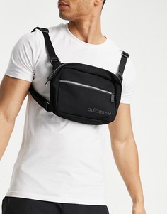 Черная сумка через плечо adidas Originals Modern Airliner-Черный