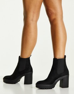 Черные ботильоны Miss Selfridge Alexia-Черный цвет
