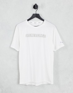 Белая футболка Puma Running Lite Cooladapt-Белый