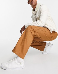 Коричневые брюки в утилитарном стиле Dickies DC-Коричневый цвет