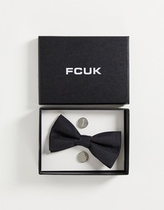 Набор из галстука-бабочки и запонок French Connection-Черный цвет