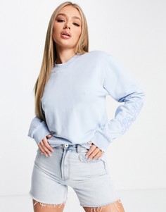 Синий свитшот с круглым вырезом Les Girls Les Boys Ultimate Fit-Голубой