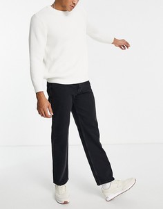 Черные выбеленные джинсы свободного кроя Jack & Jones Intelligence Eddie-Черный цвет