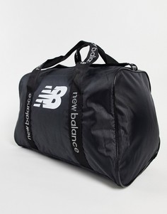 Черная сумка дафл с логотипом New Balance-Черный цвет