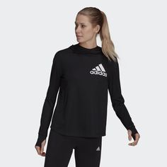 Лонгслив AEROREADY Lightweight Hooded adidas Sport Inspired