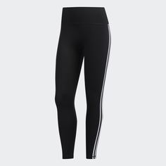 Укороченные леггинсы для фитнеса Believe This 2.0 3-Stripes adidas Performance