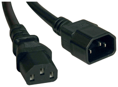 Кабель APC IEC 320 C13-IEC 320 C14, M-F 2,5м Black (AP9870) A.P.C.