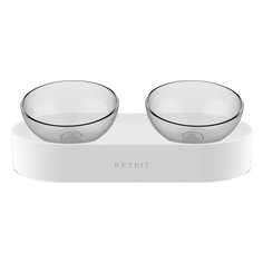 Миска для домашних животных Petkit 15 Adjustable Double Bowl, двойная, белая