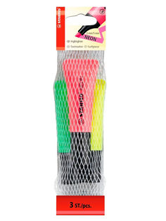 Набор текстовыделителей STABILO NEON, 3шт