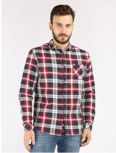 Рубашка мужская Timezone 23-10107-00 1127 5139 красная XL