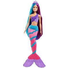 Кукла Mattel Barbie Игра с волосами русалка с длинными волосами GTF39