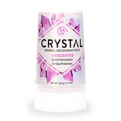 Дезодорант Crystal кристалл минеральный стик дорожный для женщин, French Transit Ltd. 40гр ​Crystal