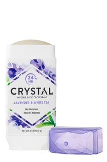 Натуральный дезодорант Твердый Невидимый Crystal Лаванда/Белый чай, 70 гр. ​Crystal