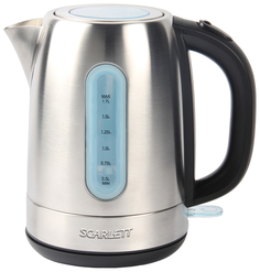 Чайник электрический Scarlett SC-EK21S38 Black/Silver