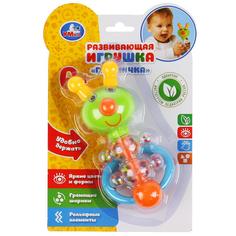 Игрукшка Умка Развивающая игрушка-погремушка Веселая гусеница