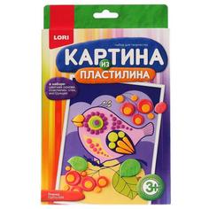 Картина из пластилина Птичка Lori