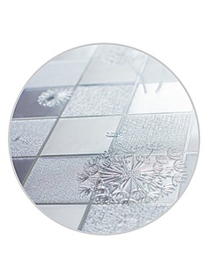 Скатерть VIVACASE на стол ПВХ, круг, DANDELION,  D=800*1(VHM-COTRD8001-inv)