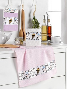 Салфетки METEOR вафель.. в пвх 40x60 (2 шт.) LUX KARIZMAV2 V4