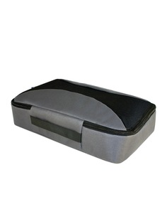 Органайзер дорожный для обуви VIVACASE 35х13х10 оксфорд, серый (VOC-ROOS351310-gr)