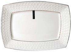 Блюдо Коралл CS222728-A Белый