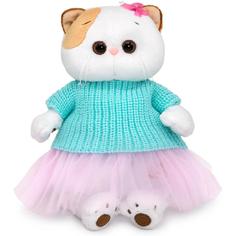 Мягкая игрушка Budi Basa Basik & Co Кошечка Ли-Ли в вязаной кофте 24 см LK24-083