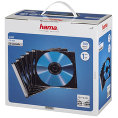 Коробка для CD/DVD дисков HAMA H-51270, 100 дисков