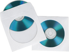 Конверт для CD/DVD дисков Hama H-62672 100 шт