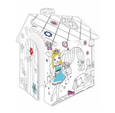 Игровой картонный домик-раскраска "Принцесса" Mochtoys