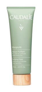 Очищающая маска Caudalie, Vinopure Green Clay&Zinc Purifying Mask, 75 мл