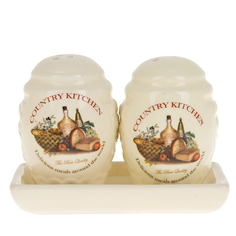 Специи, набор 2пр. "Country Kitchen" 12,5*7*9см. Код: L0210036 POLYSTAR