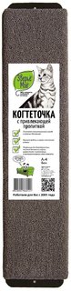 Когтеточка Зверье мое А-4 ковровая с пропиткой, большая, 15х60см
