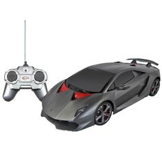 Rastar Машина на радиоуправлении 27mhz Lamborghini Sesto, цвет серый, 1:24