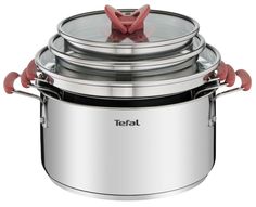 Набор посуды Tefal OptiSpace G720S674, 2,1/3/5,2 л