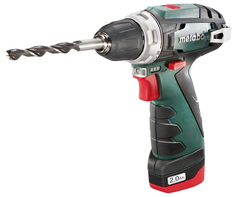 Аккумуляторная дрель-шуруповерт Metabo PowerMaxx BS Basic Set 600080880