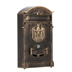 Ящик почтовый №4010В старая бронза, АЛЛЮР